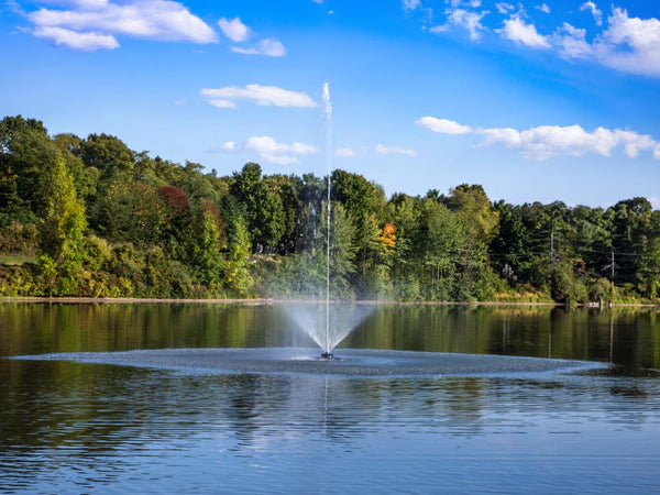 Scott Aerator Skyward Fountain For Small Residential Ponds
