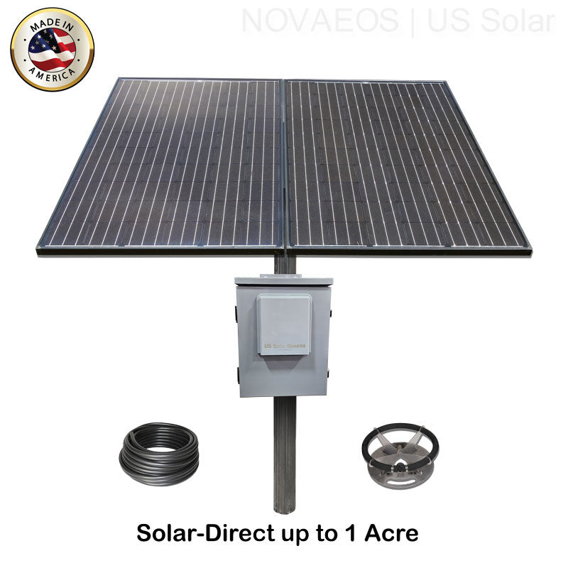 US Solar Mounts SD1 Solar Direct Aerator Dual-Panel System