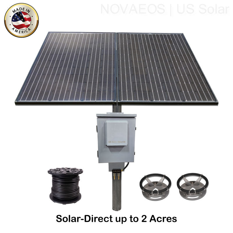 US Solar Mounts SD2 Solar Direct Aerator - Dual Panels