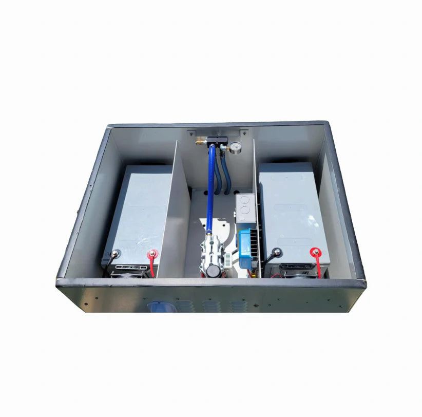 Outdoor Water Solutions NightAir 2.2 CFM Solar Pond Aerator + Battery