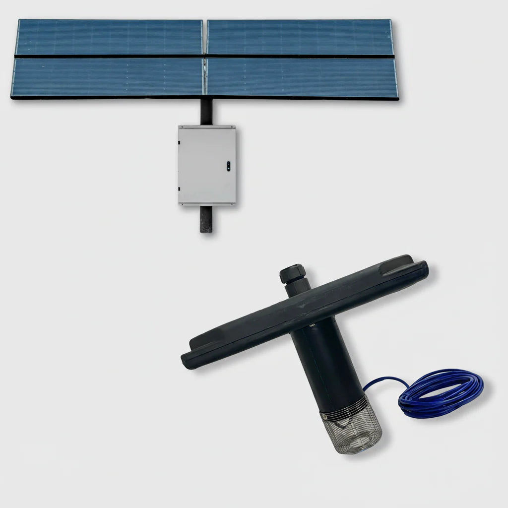 Outdoor Water Solutions Palatial 1 HP Solar Pond Display Floating Fountain
