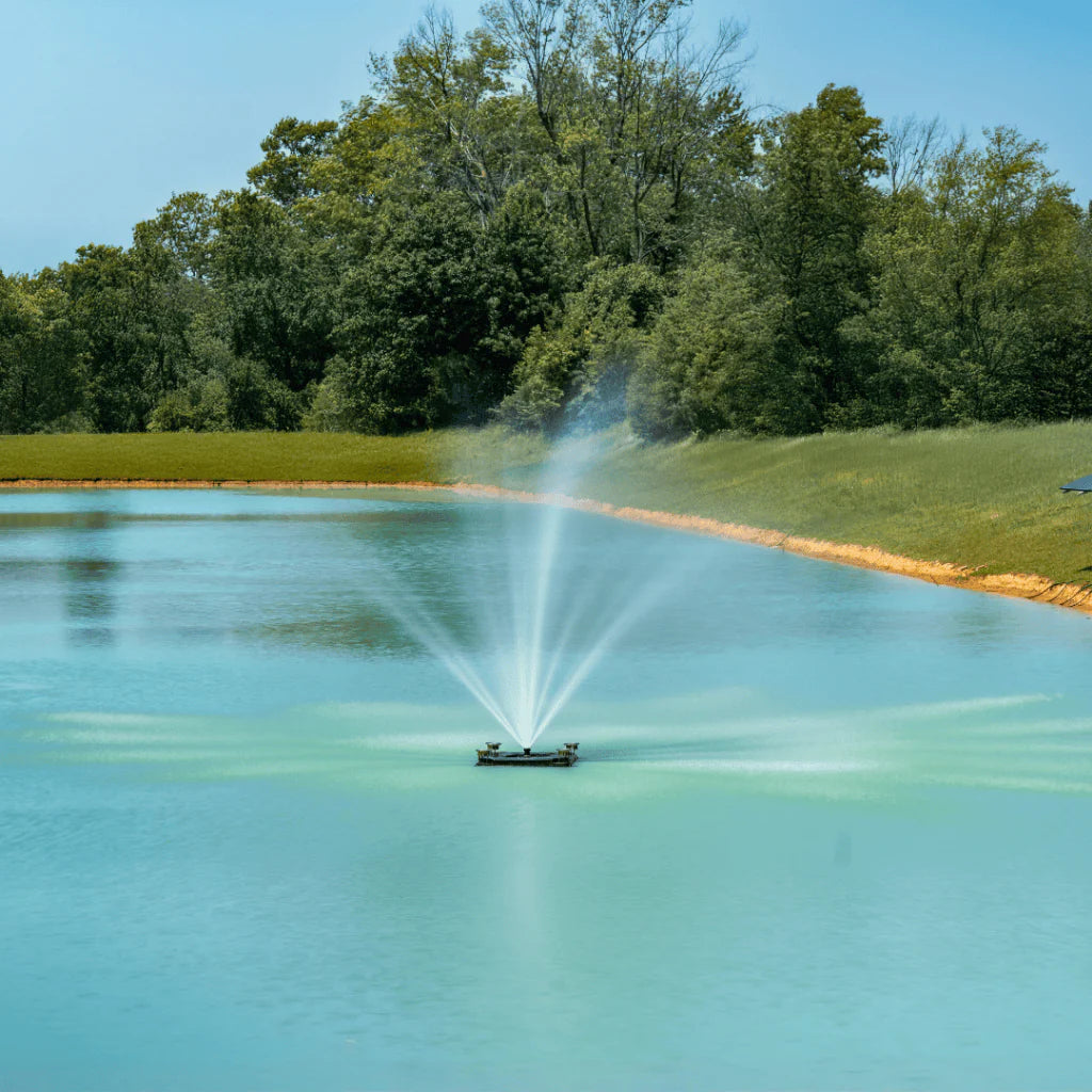 Outdoor Water Solutions Palatial 1 HP Solar Pond Display Floating Fountain