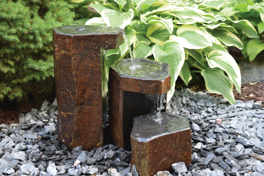 EasyPro Tranquil Décor Keyed Spillway Basalt Complete Kit
