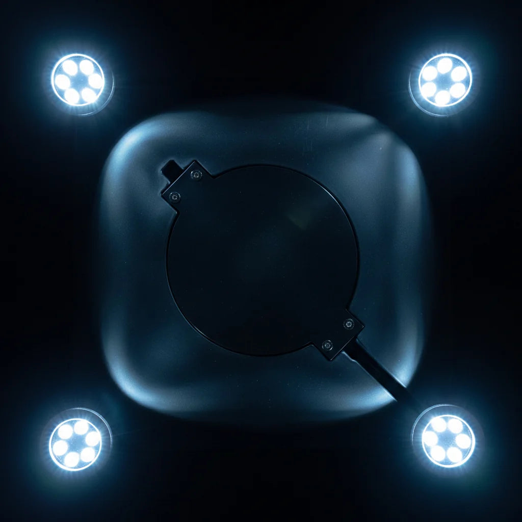 Outdoor Water Solutions Universal Fit RGB Color-Changing Floating Pond Fountain Light Kit