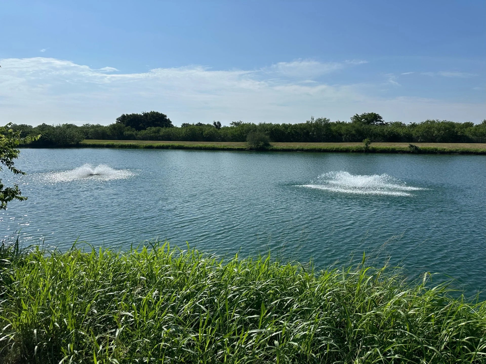 Outdoor Water Solutions Aquarian Pro 1/2 HP - 1.5 HP Pond Surface Aerator Fountain