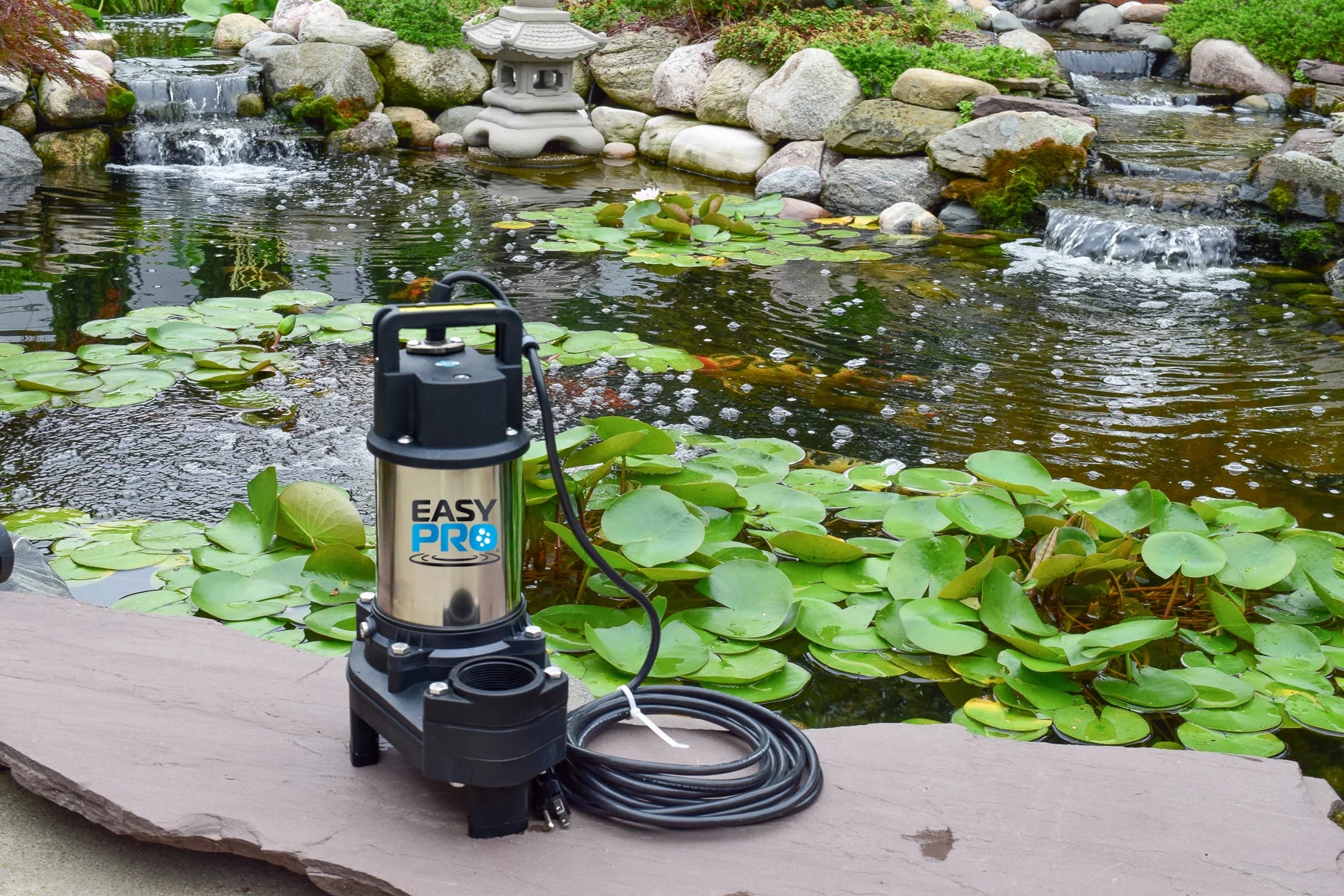 EasyPro 3100 GPH 230v Stainless Steel TH Series™ Pump For Waterfalls and Streams