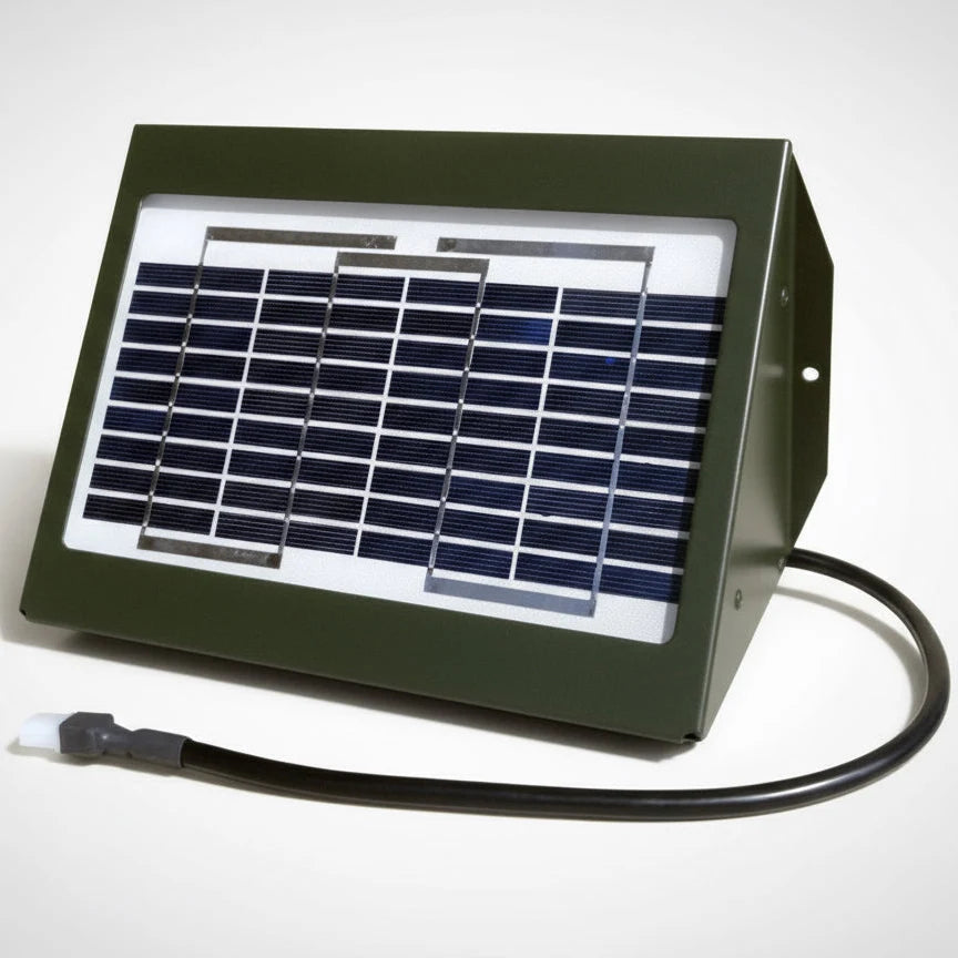 Outdoor Water Solutions Texas Hunter 2W Power, Built for Feeders 12V Solar Charger