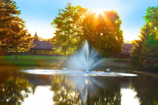 Scott Aerator Great Lakes Fountain For Medium Residential Ponds