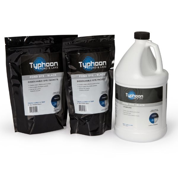 Atlantic Oase Typhoon Treatments Pond Dye - 1 Gallon - Black