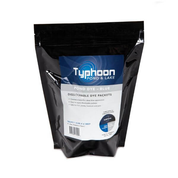 Atlantic Oase Typhoon Treatments  Pond Dye - 4 Pack - Blue