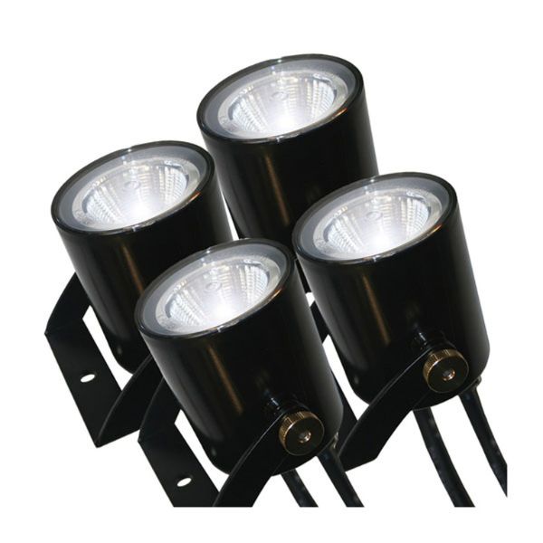 ProLake Universal 4 Fixture LED Composite Light Kit, Fits Non-Kasco Fountains