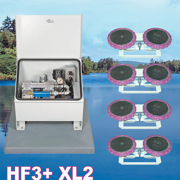 Vertex HF3+ 4 Medium 3/4 Aeration Systems 230v