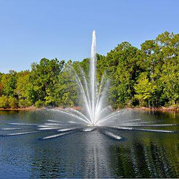 Vertex Horizontal TriTier Commercial Fountain 7.5 hp