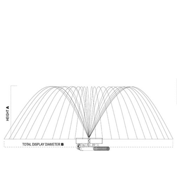 Standard Horizontal Fountain 3hp Single Phase