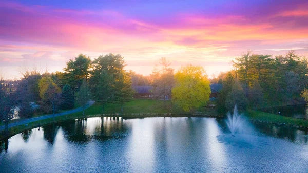 Scott Aerator Amherst Fountain For Medium Residential Ponds