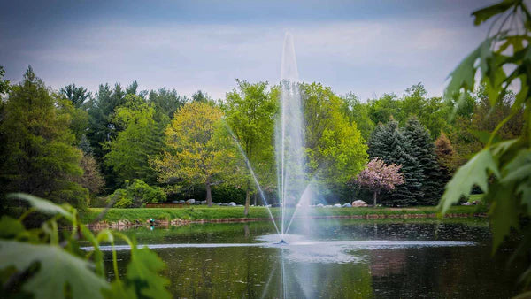 Scott Aerator Clover Fountain For Medium Residential Ponds