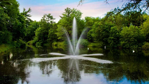 Scott Aerator Clover Fountain For Medium Residential Ponds