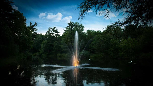Scott Aerator Clover Fountain For Medium Residential Ponds