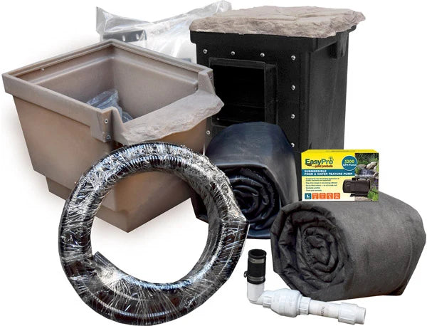 EasyPro Pro-Series Mini Pond Kit – Complete for 6' X 6' Pond