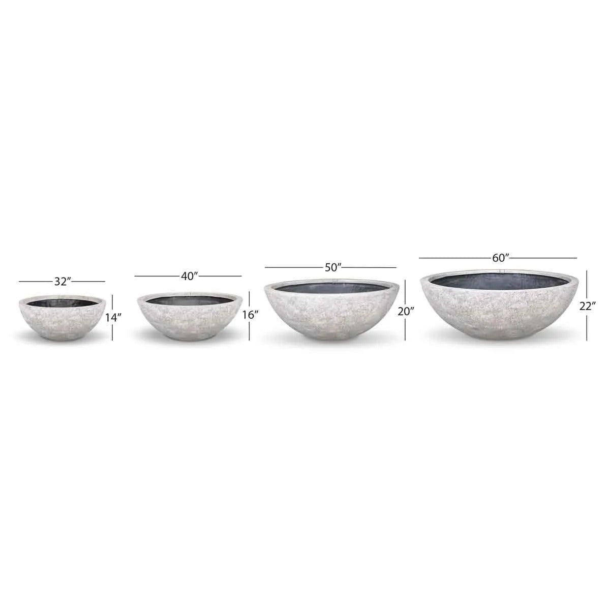 Aquascape Lunar Gray  Fountain Bowls