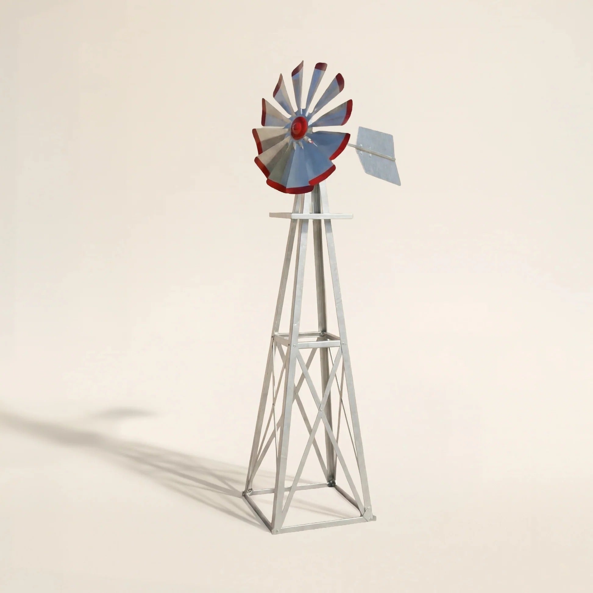 Outdoor Water Solutions Small Backyard Windmill Multiple Color Options