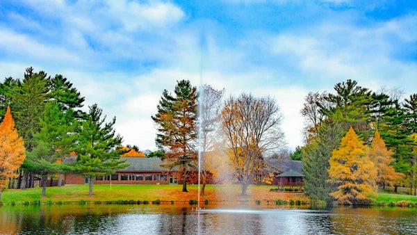 Scott Aerator Jet Stream Fountain For Large Commercial Ponds