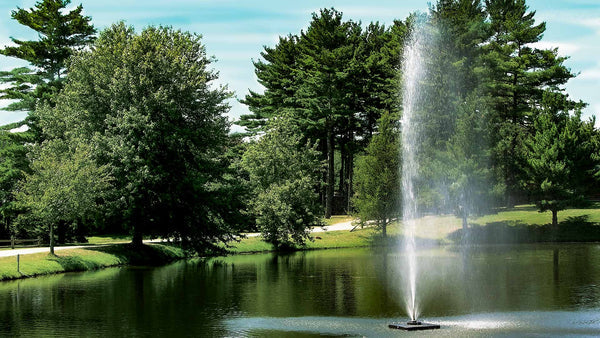 Scott Aerator Jet Stream Fountain For Small Residential Ponds