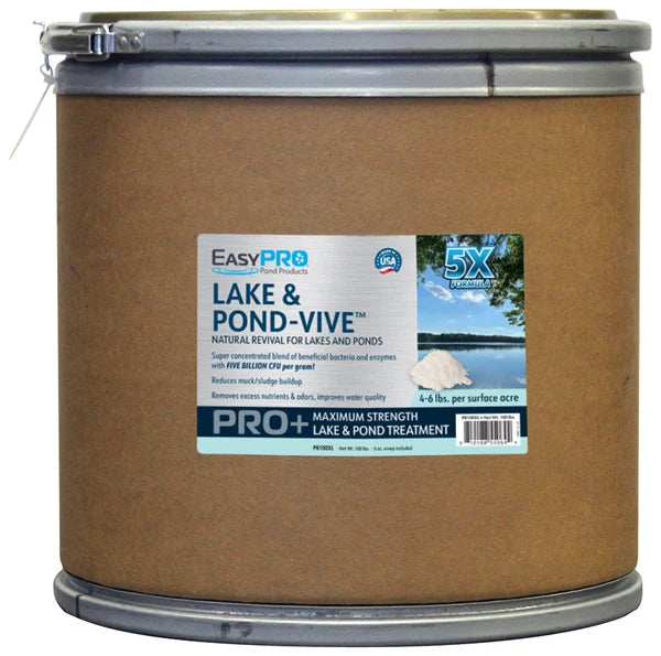 EasyPro Pond Vive Bacteria 100 lb. Drum Bulk