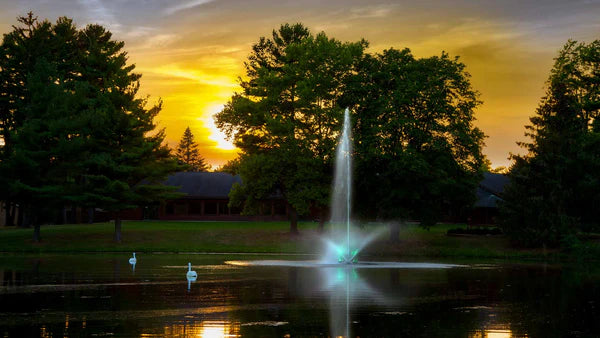 Scott Aerator Skyward Fountain For Medium Residential Ponds