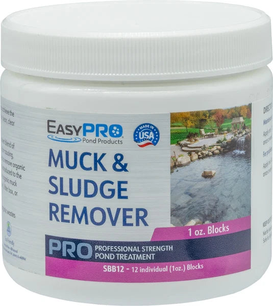 EasyPro Muck & Sludge Remover Bacteria – 12ct. 1oz Blocks