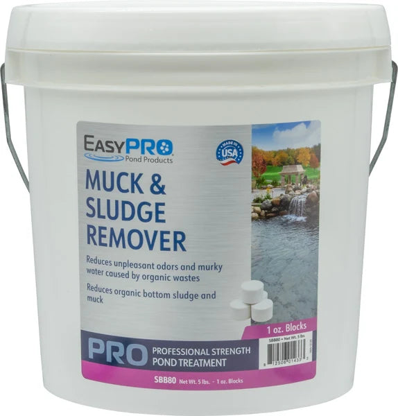 EasyPro Muck & Sludge Remover Bacteria – 5 lbs. 1oz Blocks