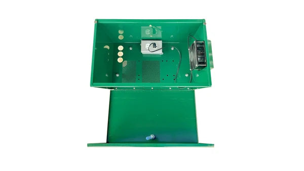 Scott Aerator Steel Compressor Cabinet With Fan & Ground Base