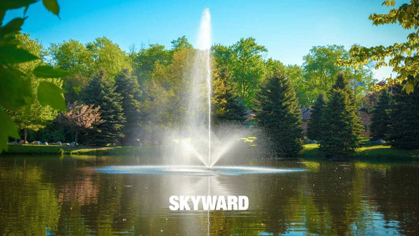 Scott Aerator Triad Fountain For Large Commercial Ponds