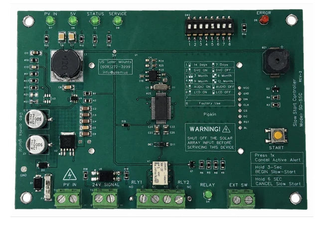 US Solar Mounts Slow Start Controller for Solar Direct